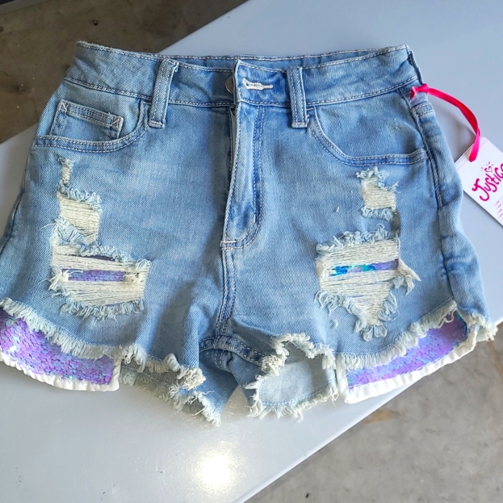 Girls denim shorts